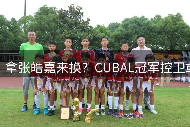 拿张皓嘉来换？CUBAL冠军控卫或被广东队看中，这可是加强版徐杰